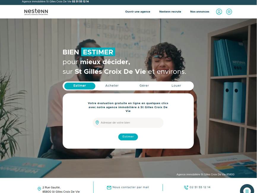 Nestenn Immobilier  St Gilles Croix De Vie