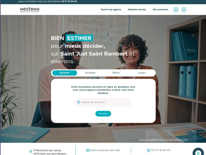 Nestenn Immobilier  Saint Just Saint Rambert