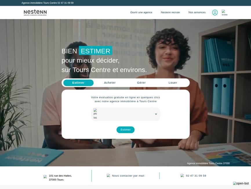 Nestenn Immobilier  Tours Centre