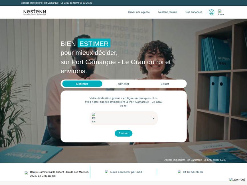 Nestenn Immobilier  Port Camargue - Le Grau du roi