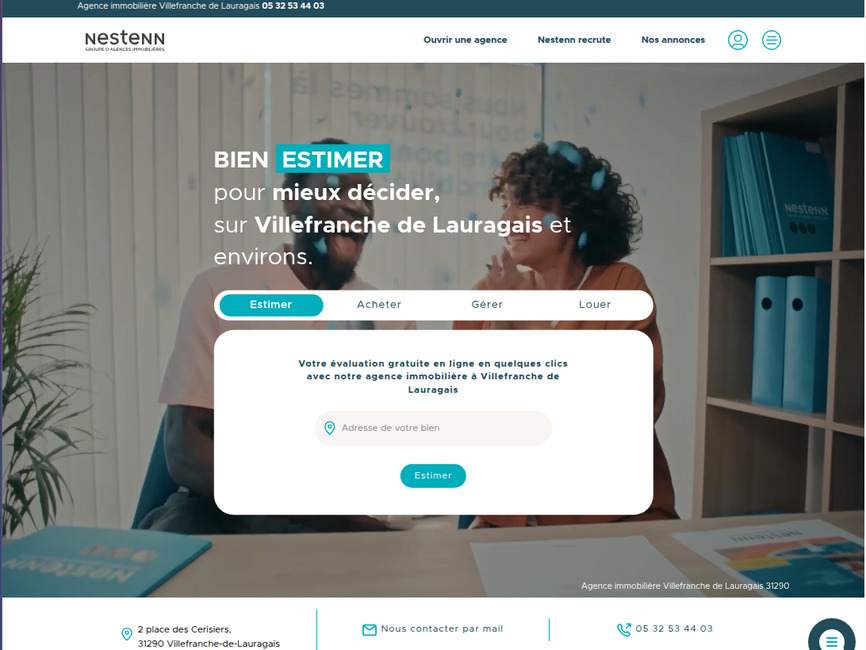 Nestenn Immobilier  Villefranche de Lauragais