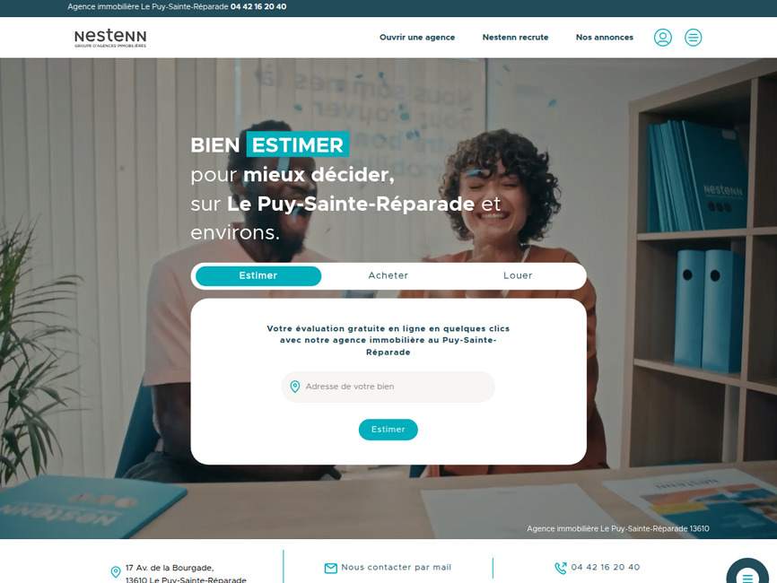 Nestenn Immobilier  Le Puy-Sainte-R�parade