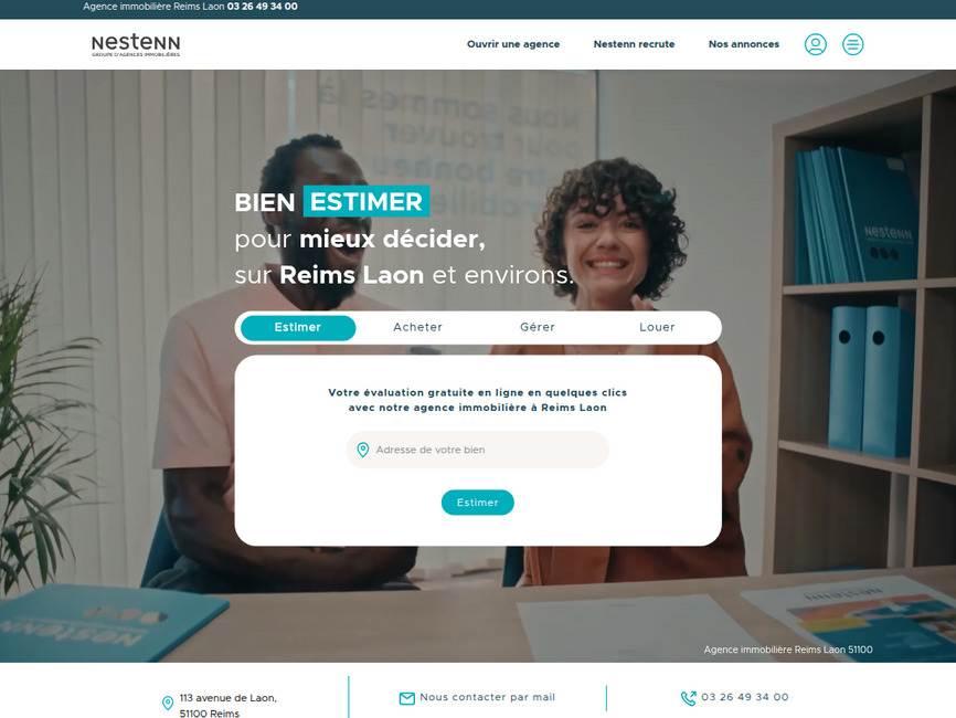 Nestenn Immobilier  Reims Laon