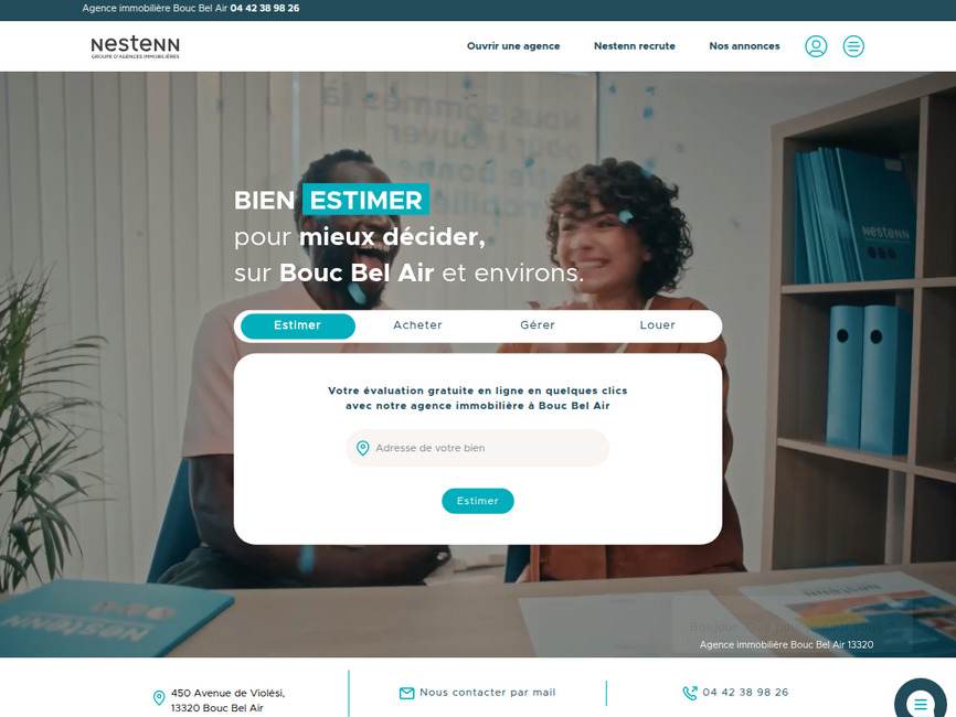 Nestenn Immobilier  Bouc Bel Air
