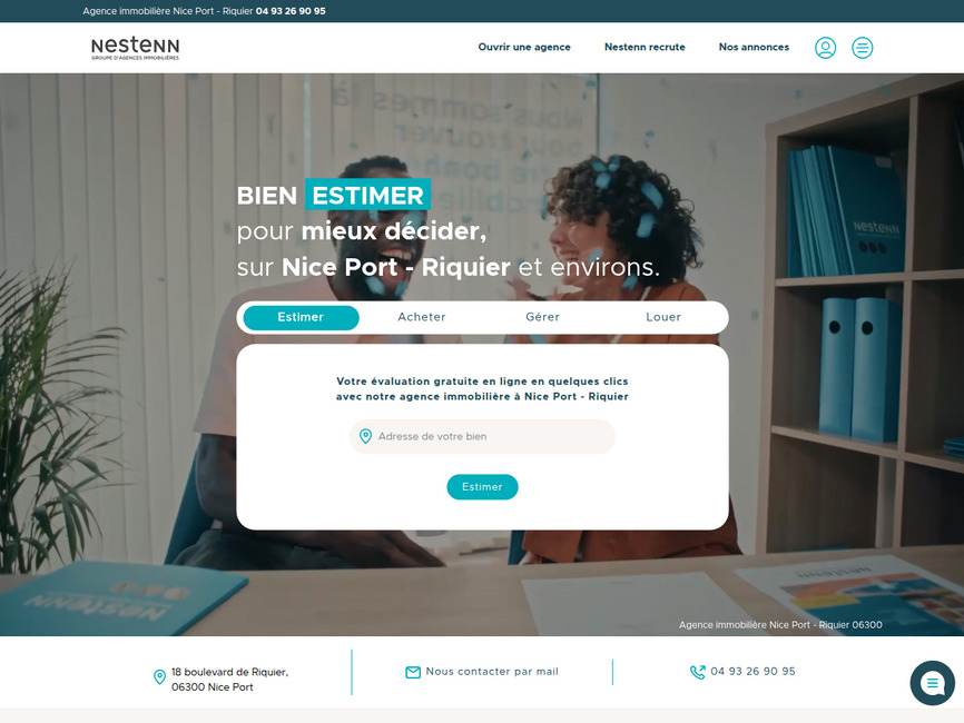 Nestenn Immobilier  Nice Port - Riquier