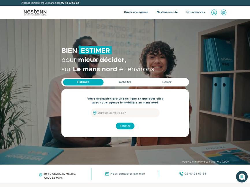 Nestenn Immobilier  Le Mans nord