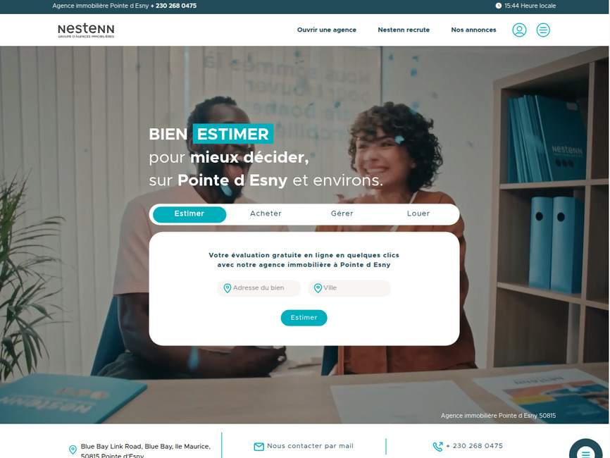 Nestenn Immobilier  Pointe d Esny