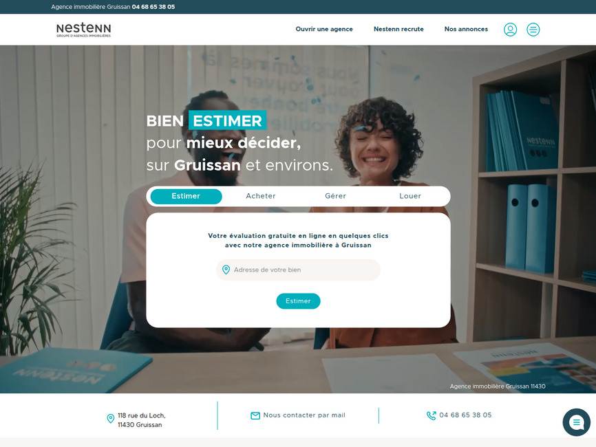 Nestenn Immobilier  Gruissan