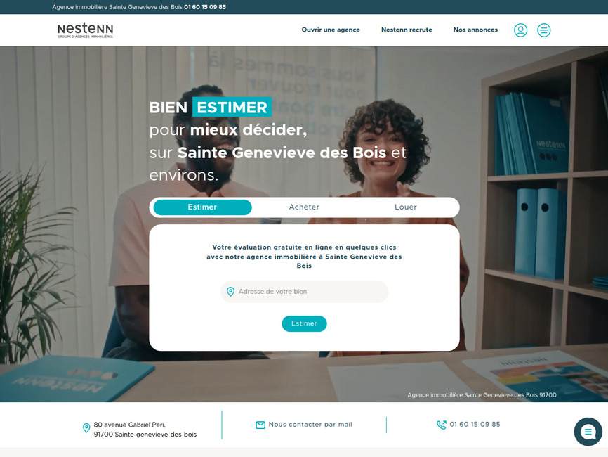 Nestenn Immobilier  Sainte Genevieve des Bois