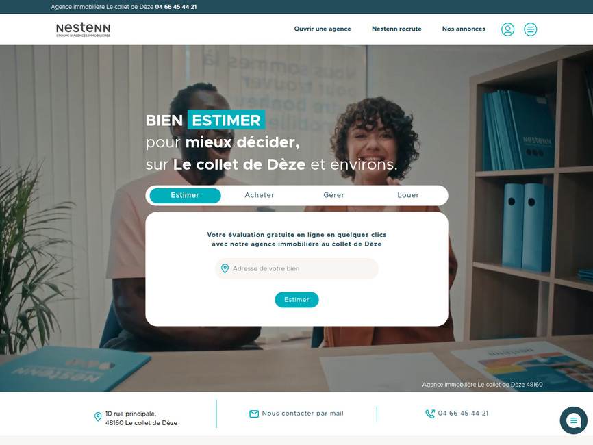 Nestenn Immobilier  Le Collet de D�ze
