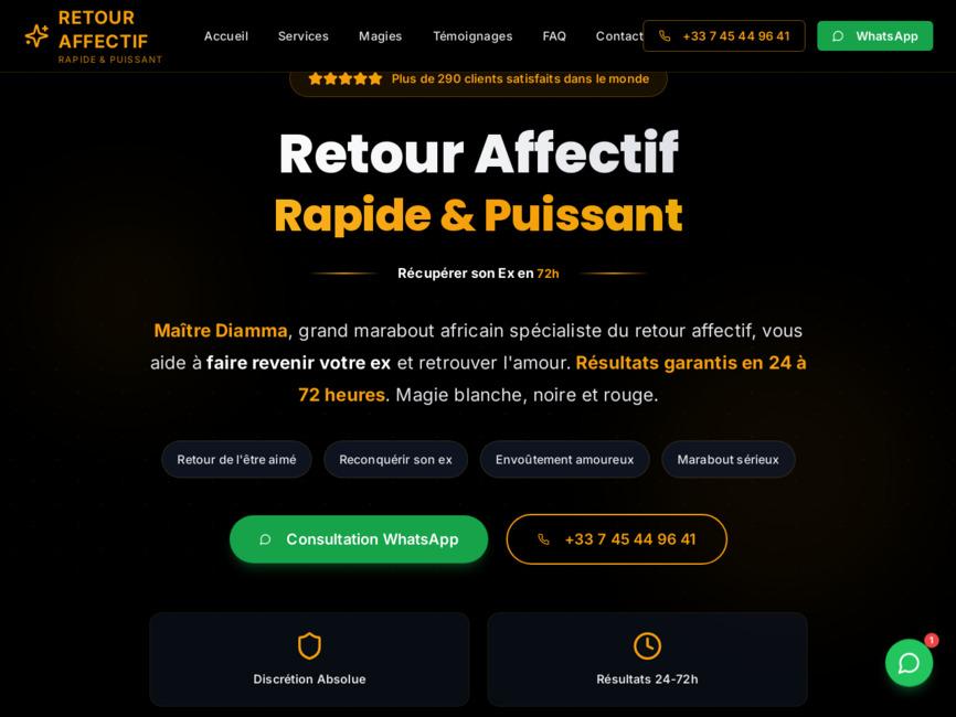 Retour affactif
