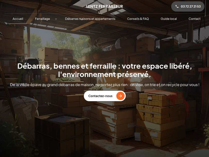 Entreprise de ferraillage et débarras à strasbourg