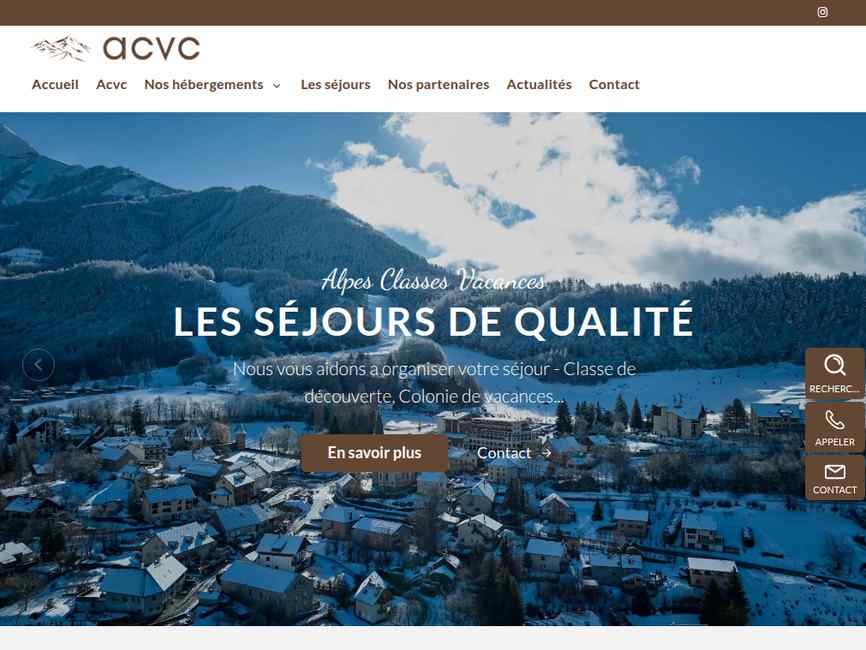 Classe de neige � saint l�ger les m�l�zes - acvc