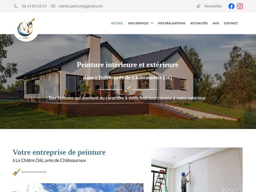 Peintre en batiment - indre 36