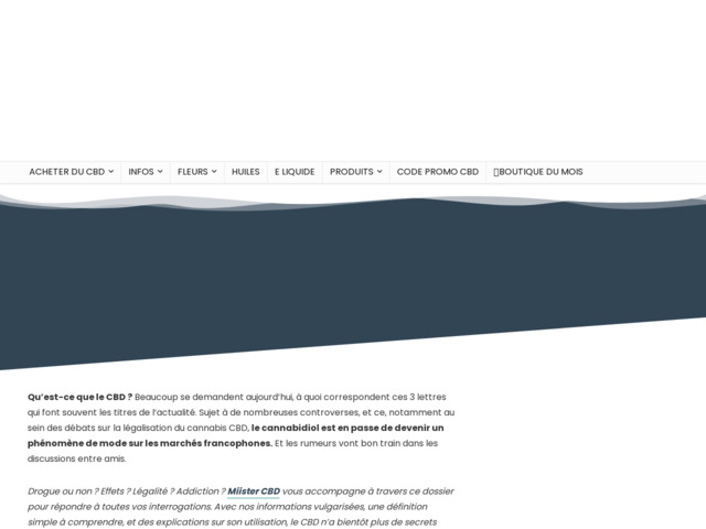 Qu'est-ce que le CBD ?