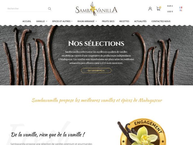 Samba vanilla : baobab vanilla