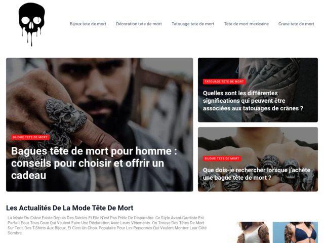 Tout savoir sur les tetes de mort