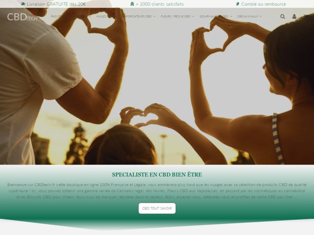 Cbdtech achat cbd en ligne bio et pas cher