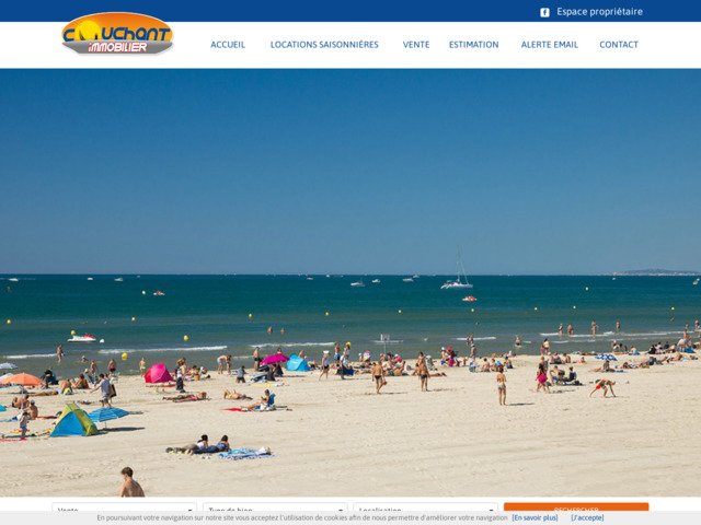 Location saisonnière La Grande-Motte - Couchant Immobilier