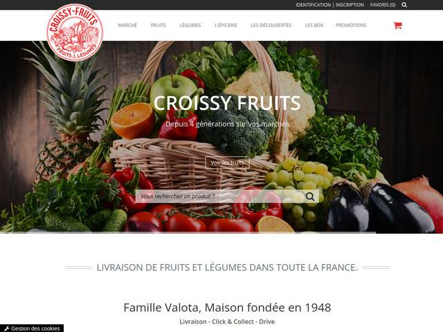 Livraison fruits et légumes Hauts-de-Seine - croissy fruits