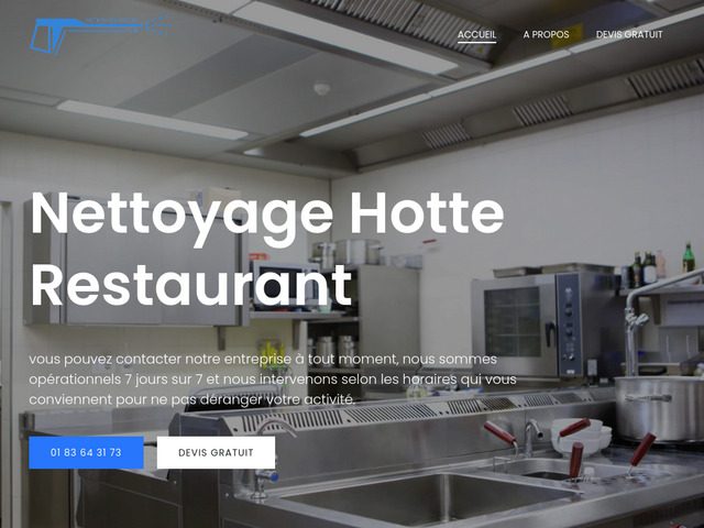 Nettoyage hotte Paris - Nettoyage hottes de cuisine