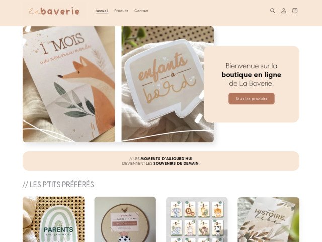 La Baverie | Accessoires artisanaux pour grossesse et bb
