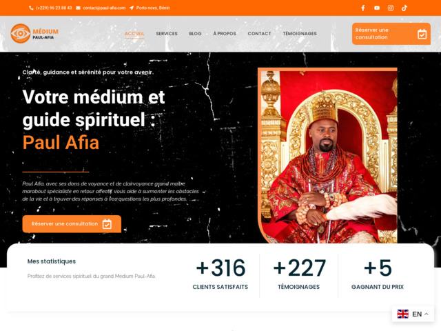 Médium Paul-Afia spécialiste du retour d'affection