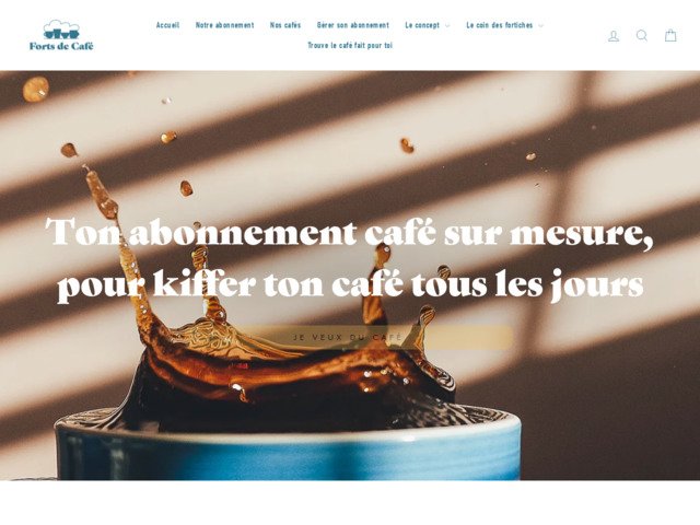 Forts de café: la référence du café de spécialité