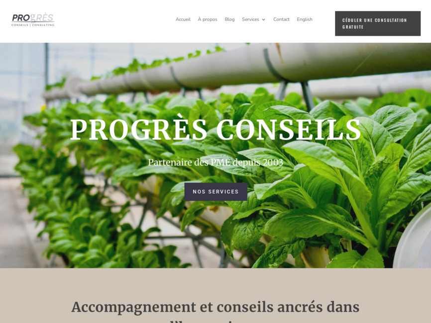 Progr�s conseil