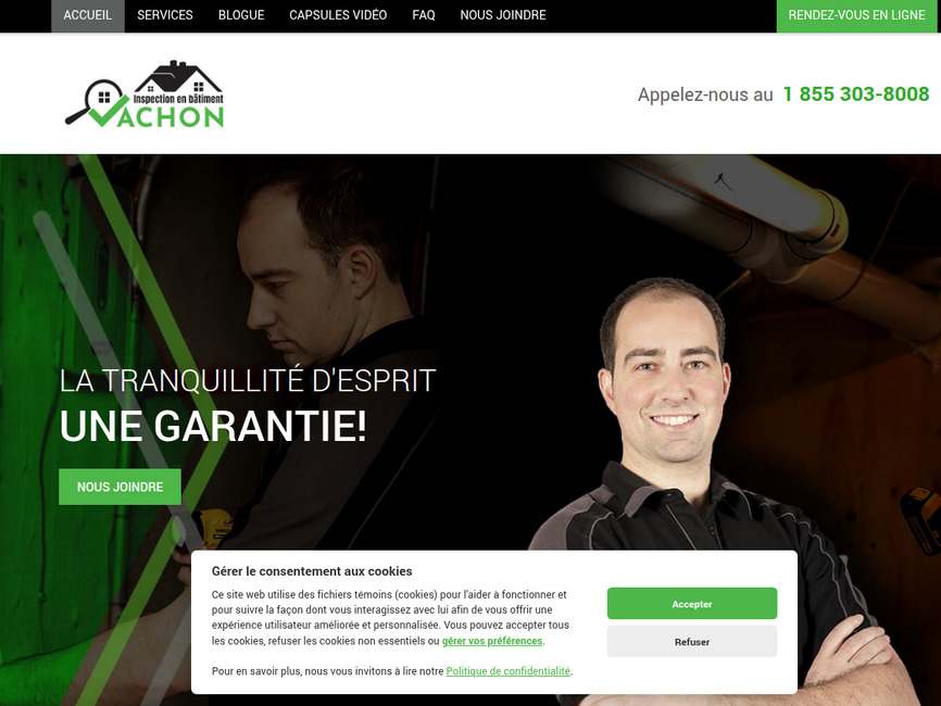 Inspecteur en b�timent � victoriaville