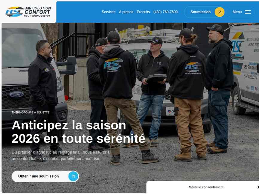 Air solution confort 
