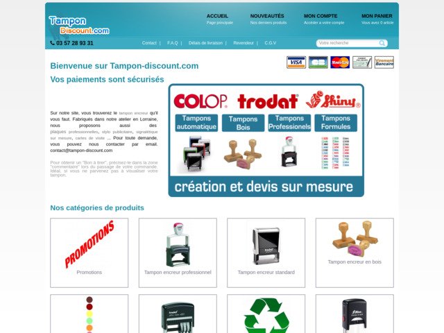 Tampon pas cher