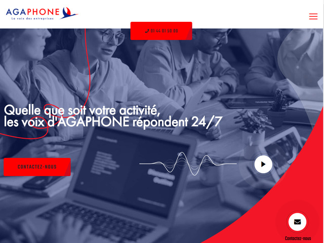 Agaphone : quelle que soit votre activité, les voix d'agaphone répondent 247
