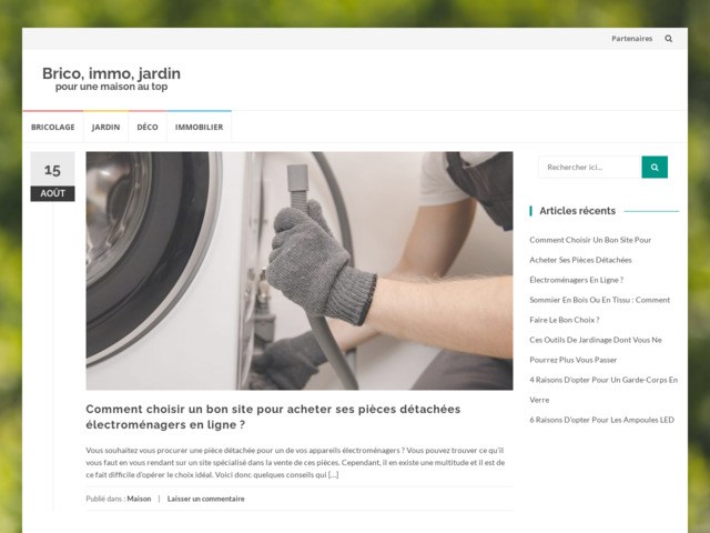 Blog maison et bricolage