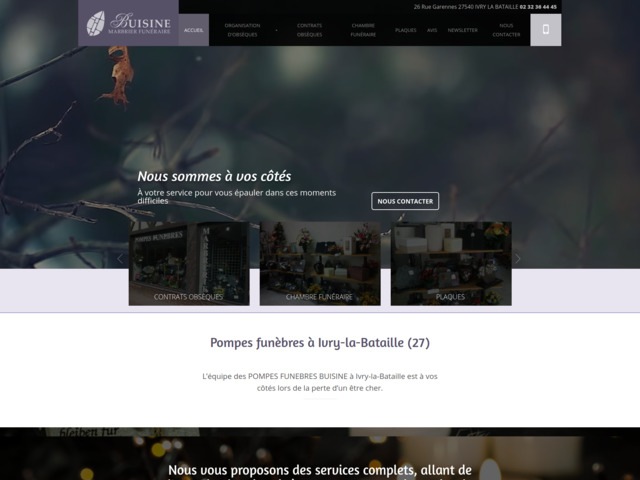 Pompes funèbres Ivry-la-Bataille