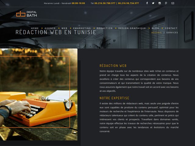 Rédaction web en Tunisie