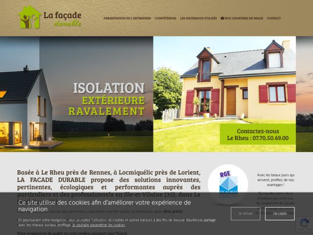 La Façade Durable : ravalement de façade