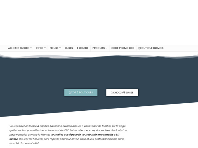 Miister CBD - Suisse