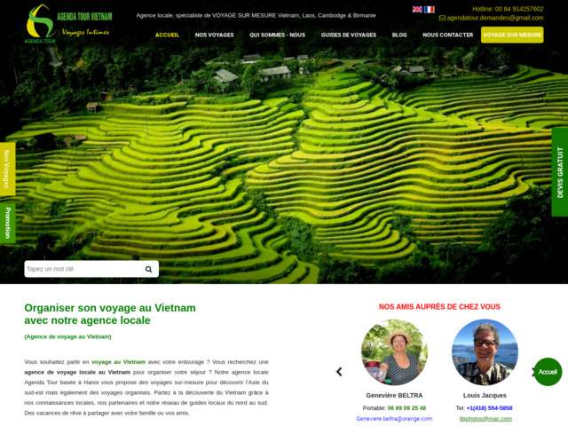 Agence de Voyage au Vietnam - Agenda Tour