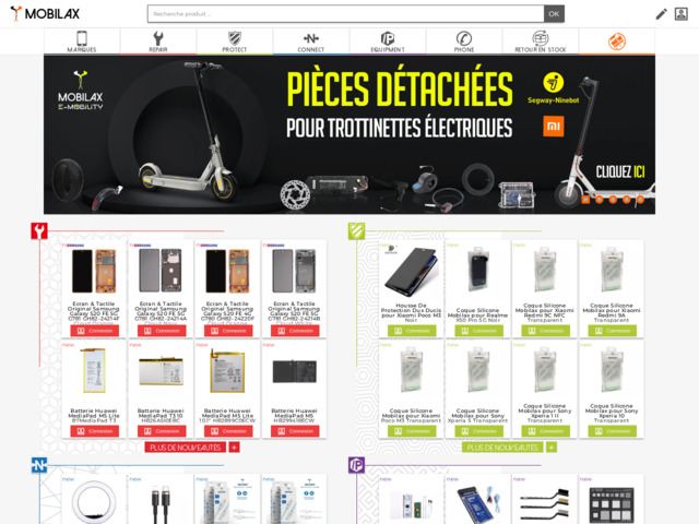 Mobilax : grossiste en pièce détachée de smartphone