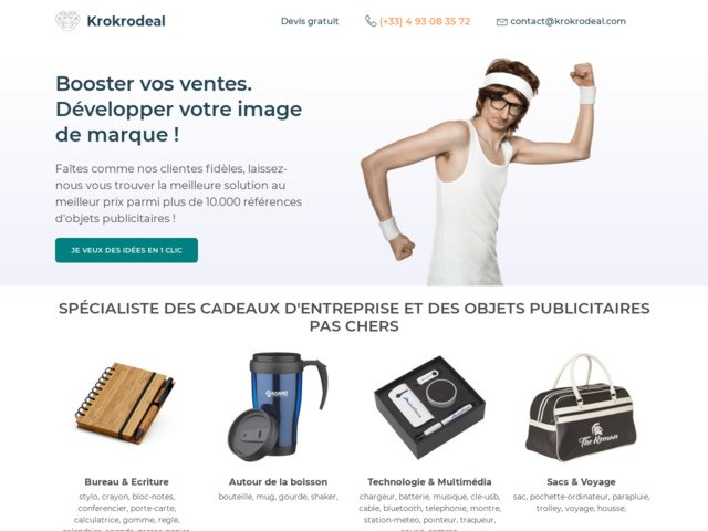 Krokrodeal : le spécialiste de la communication par l'objet publicitaire
