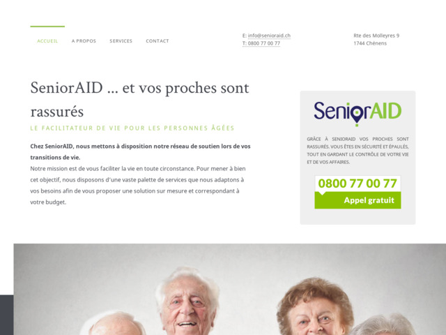 Senioraid, entraide pour les personnes âgées en Suisse