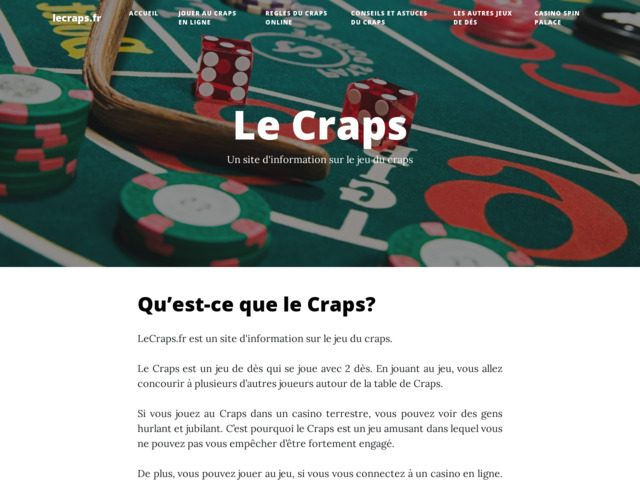Le craps