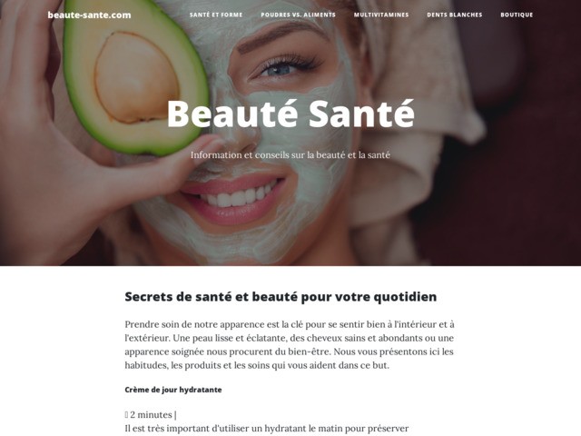 Beaute santé