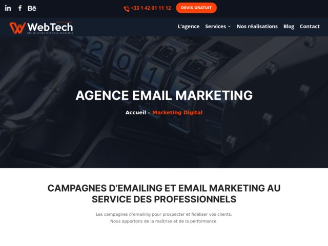 Agence email marketing  paris - amliorez vos campagnes emailing b2b