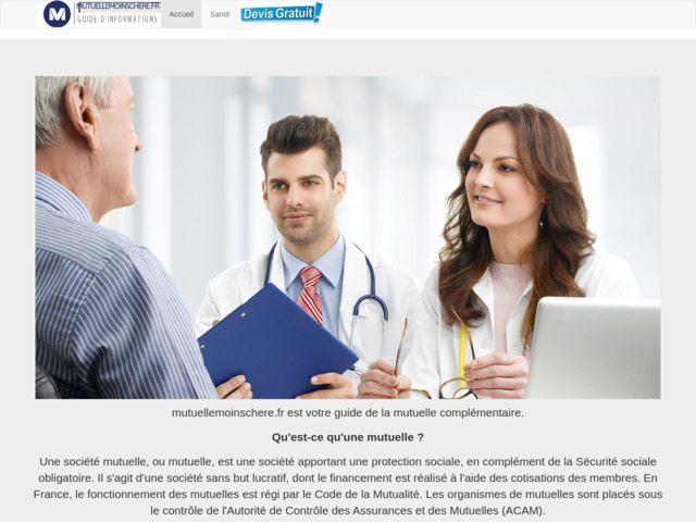 Mutuelle moins chere