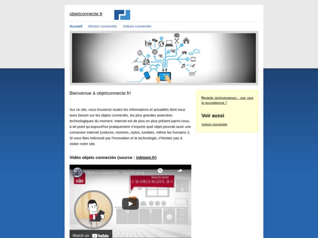 Revue sur les objets connectés
