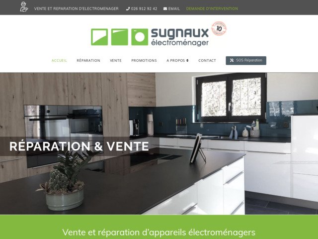 Magasin d'équipements électroménagers à Bulle (Suisse)