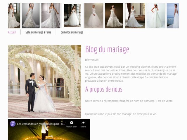 Revue sur le mariage