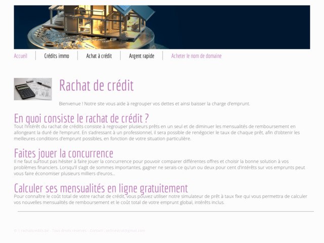 Le rachat de crédit